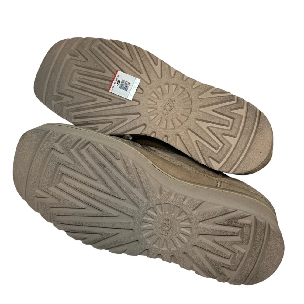 UGG Cityfunc Platform Derby Shoes Women's 9.5 Water Resistant Suede NEW